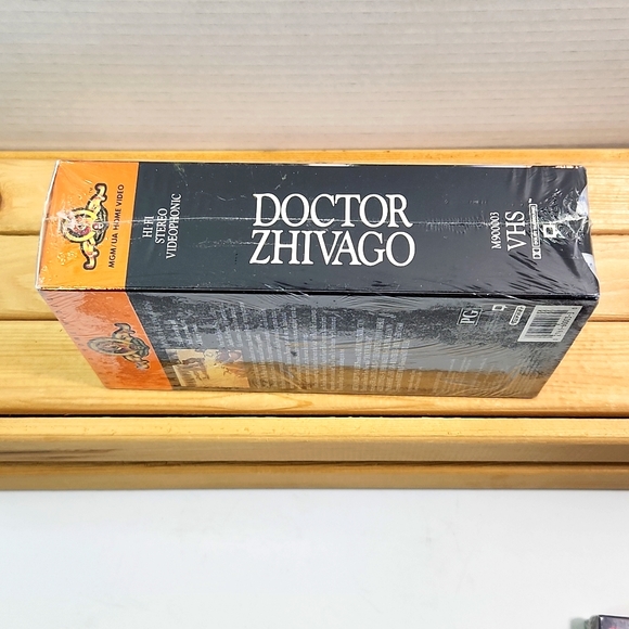 2/$20💥 DOCTOR ZHIVAGO VHS Deluxe Double Tape Set [1988] Factory Seal - Picture 4 of 7